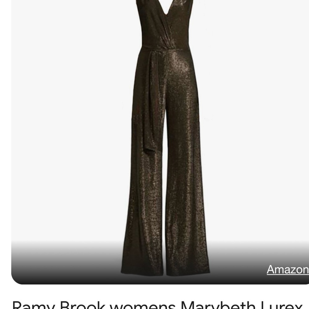 Ramy Brook Women's Marybeth Lurex Jumpsuit - Black